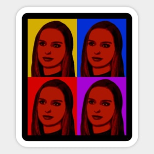 natalie portman Sticker